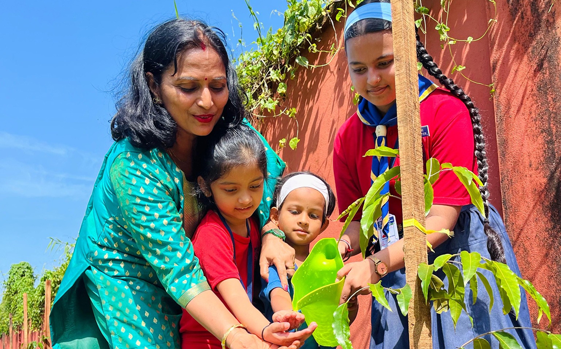 Tree Plantation Ceremony held at Our School on 10-9-2025